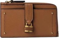 Chlo&eacute; Wallets & Cardholders, female, Brown, Size: ONE SIZE Paddington Small Card Holder