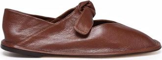 Hereu Mocassino - Dames - Ballerinas - Bruin - 36 EU - Leer - Schoenen