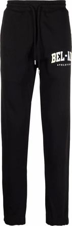 Bel-Air Athletics logo-print track pants - Black