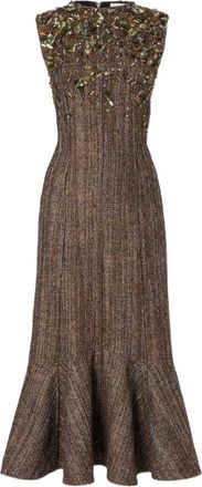 Fendi Mujer, Vestidos, Marr&oacute;n, Talla: S