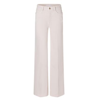 MAC Broeken Weite Jeans MAC WIDE, Damen, Gr. 34, L&auml;nge 32, antique wei&szlig;, Denim/Jeans, Obermaterial: 97% Baumwolle, 3% Elasthan, unifarben, weit kn&ouml;chellang, Jeans