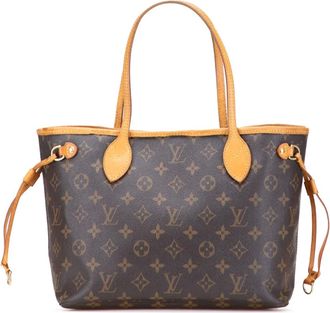 Louis Vuitton Borsa tote Neverfull PM con monogramma 2007 - Marrone