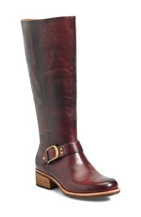 Kork-ease Carli Knee High Boot in Burgundy Leather at Nordstrom Rack, Size 6.5