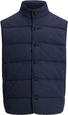 Polo Ralph Lauren Jassen, Heren, Blauw, L, Gilet doudoune matelass&eacute; sans manche
