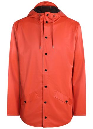 Rains Waterproof Jacket - Orange - XL