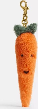 Coach Shearling Carroty Bag Charm