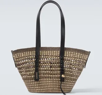 Loewe Paulas Ibiza Braid Medium basket bag