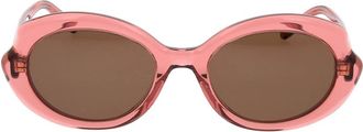 Loewe Gafas de sol ovaladas finas - Accessories - Mujer - Rosa - ONE SIZE