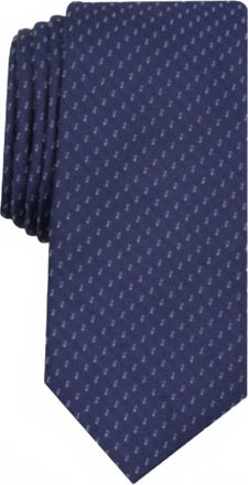 Alfani Mens Cicero Mini-Dot Tie In Navy