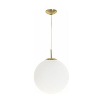 Fabrilamp Fabrilamp - Colgante Global 1xe27 Al.reg.xd.25cm Oro/blanco