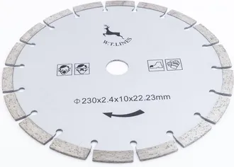 Trade Shop Trade Shop - Diamante Discos De Corte M&aacute;rmol Piedra De Cemento Bricks Circular Saw &Oslash;230mm