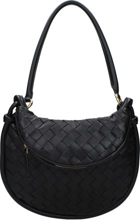 Bottega Veneta Damens Handtaschen aus schwarzem Leder