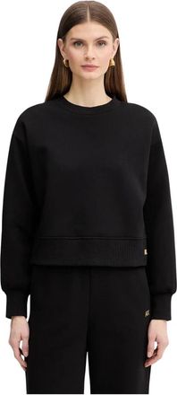 A|X Armani Exchange Crewneck Sweatshirt - Dames - Sweatshirts - Zwart - L - Katoen - Hoodies & sweatvesten