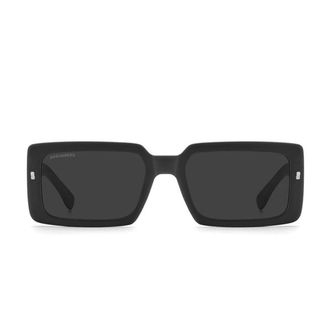Dsquared2 Sunglasses Icon 0029/S 003 Ir Matte Black/Smoky Gray Men