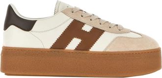 Hogan Sneakers met Memory Foam en EVA-zool - Dames - Sneakers - Veelkleurig - 40 EU - Leer - Schoenen