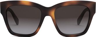 Celine Cl40253i Triomphe 53k Havana Sunglasses