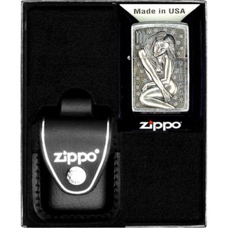 OEM Juego De Encendedores Zippo Zodiaco Virgo Regalo De Virgo N.&ordm; 3