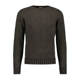 Bob Ronde hals gebreid - Dames - Truien - Groen - Maat: XL