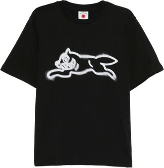 Icecream T-shirt con stampa - Nero