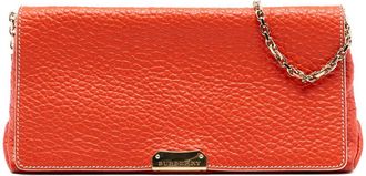 Burberry Pre-owned Burberry Medium Grained Calfskin Mildenhall Crossbody Ladies KYBLYO93M36LZRNG