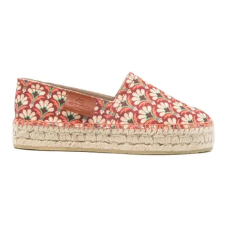 Etro Etro, Espadrilles, female, Multicolor, Size: 10 US Printed Cotton Espadrilles