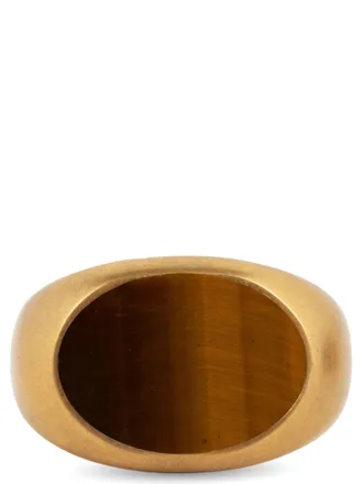 Dries Van Noten Trocknen Van Note Stone Signet Ring