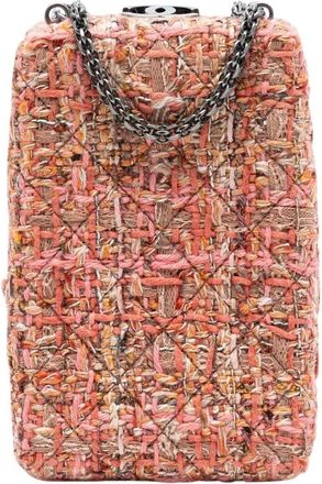 Chanel Pre-owned Chain Shoulder Bag - Dames - Vintage Mini Tas - Roze - ONE Size - Vintage