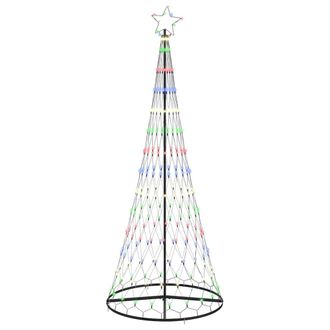 vidaXL &Aacute;rbol De Navidad Led Multicolor 250 Cm Metal Vidaxl
