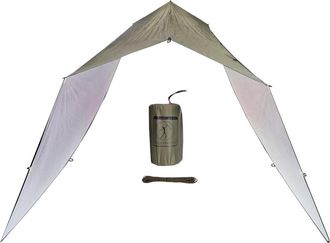 OEM Lona Termopl&aacute;stica Bushmen 4&times;4.3 Olive - Lona Vivac Aislante Upf 50+ (26 Bucles, 3500 Mm)