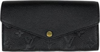 Louis Vuitton Pre-owned Monogram Empreinte Portemonnee - Dames - Vintage Accessoires - Zwart - ONE Size - Vintage