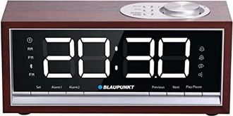 Blaupunkt Cr60bt Radio Port&aacute;til Anal&oacute;gico Y Digital Negro, Madera