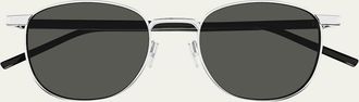 Saint Laurent Mens SL 747 Round Sunglasses