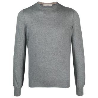 La Fileria Round-neck Virgin-wool Sweater
