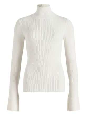 Patou Maglione Collo Alto Rib Turtle Neck Jumper