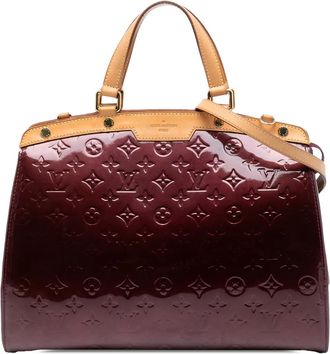 Louis Vuitton Borsa a tracolla Brea GM in pelle Vernis con monogramma 2012 - Rosso