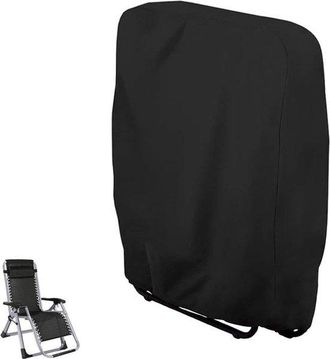 OEM Funda Protectora Impermeable Para Tumbona, Funda Impermeable Para Silla, Funda Para Silla Plegable, 71x20/34x110cm, Balc&oacute;n O Terraza