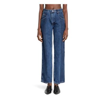 E.L.V. Denim E.L.V. Denim, Straight Fit Jeans, female, Blue, W27, Boyfriend Jean