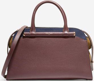 Cole Haan Womens Catherine Medium Satchel - Red