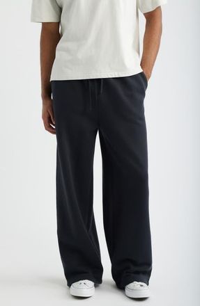 Elwood Core Straight Leg Sweatpants in Vintage Black at Nordstrom, Size Xx-Large