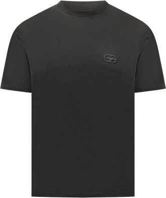 Emporio Armani Appliqu&eacute; T-shirt