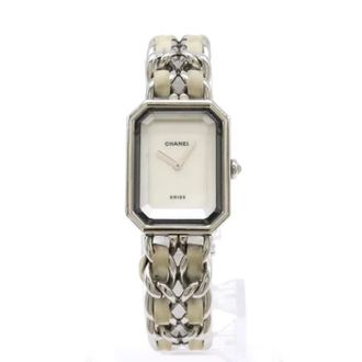 Chanel Pre-owned Metal watches - Dames - Vintage Horloges - Wit - ONE Size - Leer - Vintage