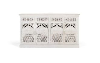 Giner&Colomer Aparador de 4 puertas y 4 cajones en madera de mango