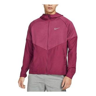 Nike Windrunner Repel Running Jacket Claret DH6682-653