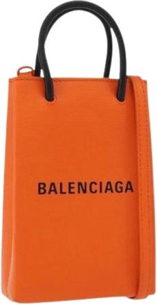Balenciaga Pre-owned Mini Bags, female, Orange, Size: ONE SIZE Pre-owned Vintage Mini Shoulder Bag