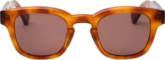 MessyWeekend Austin Havana Brown Zonnebril - unisex - Zonnebrillen - Bruin - ONE Size - Accessoires