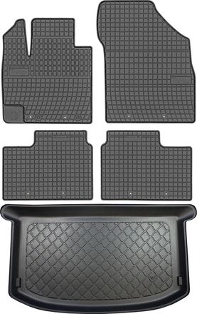 OEM Suzuki Ignis Iii Hatchback Desde Enero De 2017. Juego De Alfombrillas De Goma Para Coche + Alfombrilla Para Maletero