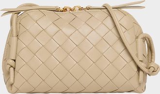 Bottega Veneta Zip Leather Pouch Shoulder Bag
