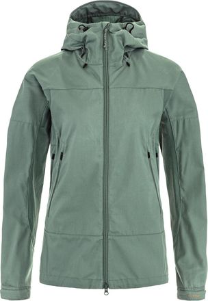Fj&auml;llr&auml;ven Womens Abisko Lite Trekking Jacket Green XXS