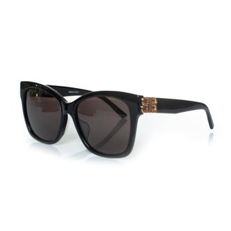 Balenciaga Pre-owned Womens Black oversized sunglasses - One Size