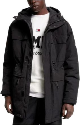 Tommy Hilfiger Tech Tommy Jeans Jas - Heren - Winterjassen - Zwart - L - Jassen